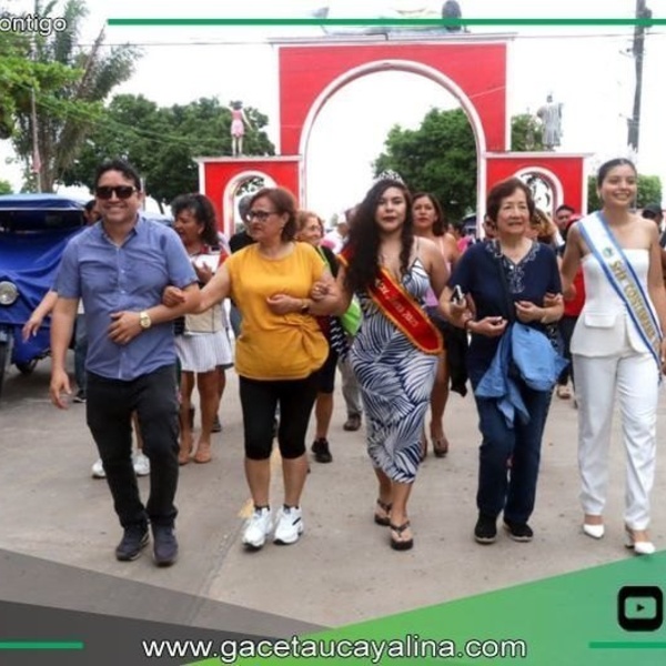 Contamana celebra llegada de Asociación Provincial Ucayalina desde Lima