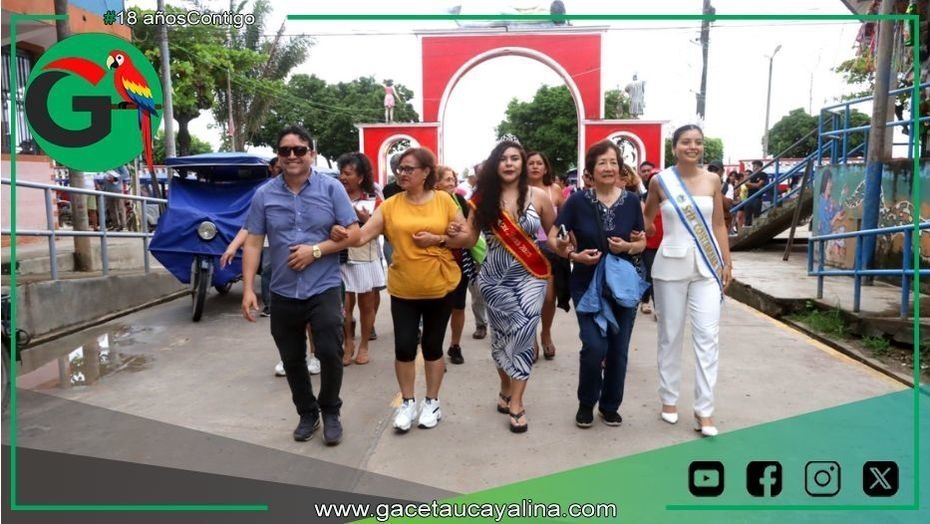 Contamana celebra llegada de Asociación Provincial Ucayalina desde Lima