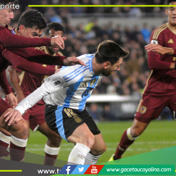 Venezuela enfrenta a Argentina con Messi en amistoso de Miami