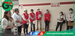 Congresista Francis Paredes supervisa avances en hospitales de Ucayali.