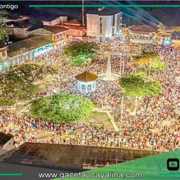 Yurimaguas estrena moderna Plaza de Armas tras completa renovación municipal