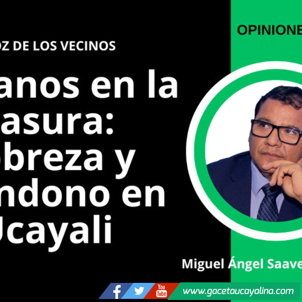 Ancianos en la basura: pobreza y abandono en Ucayali