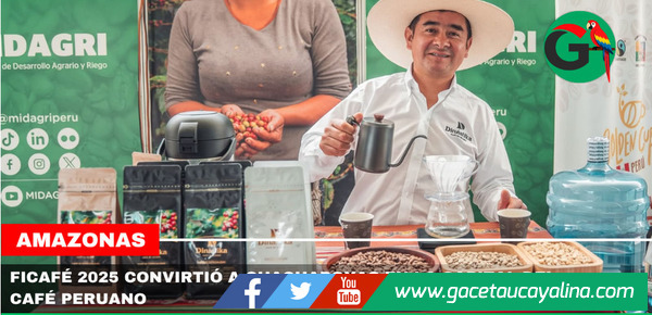 FICAFÉ 2025 convirtió a Chachapoyas en la capital del café peruano