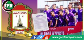 Comerciantes Unidos desmiente a Ayacucho FC 