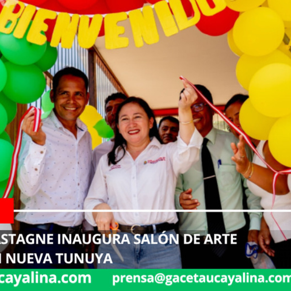 Alcaldesa Castagne inaugura salón de arte renovado en Nueva Tunuya