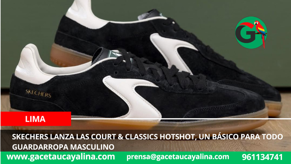 Skechers lanza las Court & Classics HOTSHOT, un básico para todo guardarropa masculino