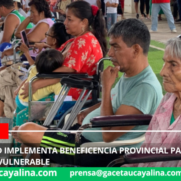 Municipalidad implementa beneficencia provincial para fortalecer apoyo social vulnerable