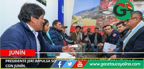 Presidente Jerí impulsa soluciones inmediatas y refuerza vínculo con Junín.