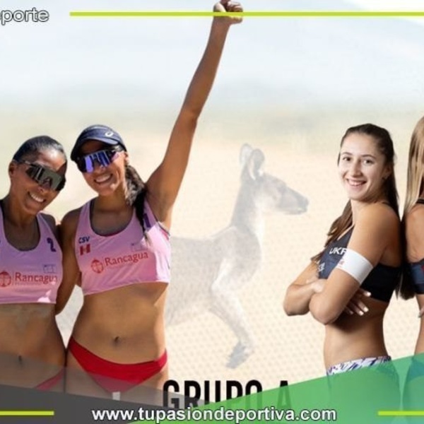 Perú luchó, pero perdió 2-0 ante Ucrania por la fecha 2 del Mundial de Vóley Playa 2025.