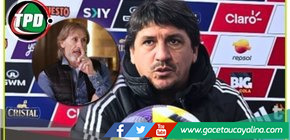 Ferrari responde con dureza a Gareca