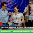 Alcaldesa Janet Castagne inaugura servicio eléctrico que transforma AA.HH. en Pucallpa
