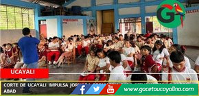 Corte de Ucayali impulsa jornada formativa para estudiantes de Padre Abad.