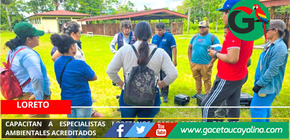 Capacitan a especialistas loretanos para operar drones ambientales acreditados
