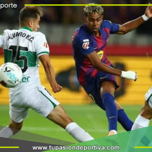 Barcelona vence 3-1 al Elche y recupera la segunda posición