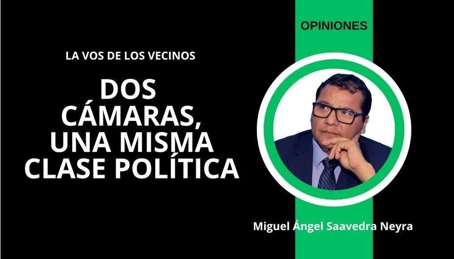 Dos cámaras, una misma clase política