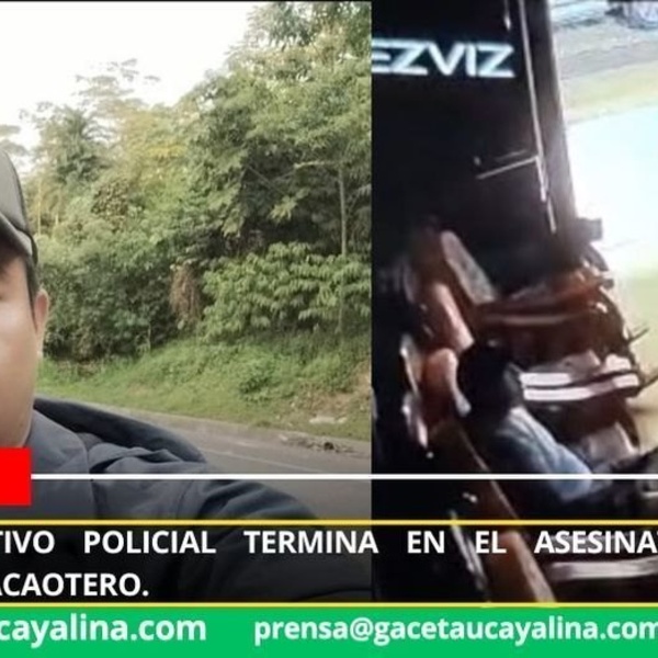 Falso operativo policial termina en el asesinato de joven empresario cacaotero.