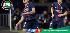 UEFA suspende tres partidos a Luis Díaz tras entrar a Hakimi