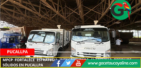 MPCP fortalece estrategia integral para enfrentar residuos sólidos en Pucallpa