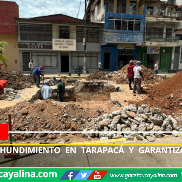 MPCP repara hundimiento en Tarapacá y garantiza tránsito seguro hoy