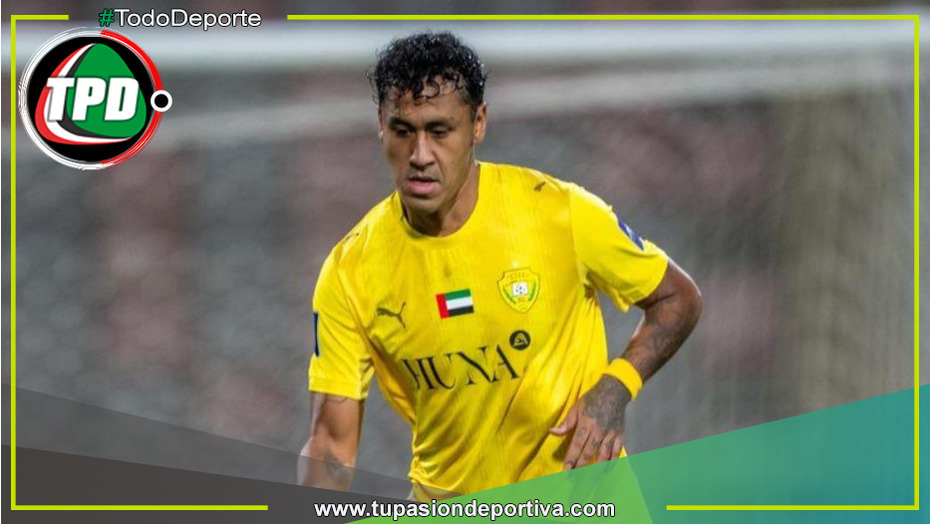 Renato Tapia reaparece con Al Wasl tras superar su lesión muscular