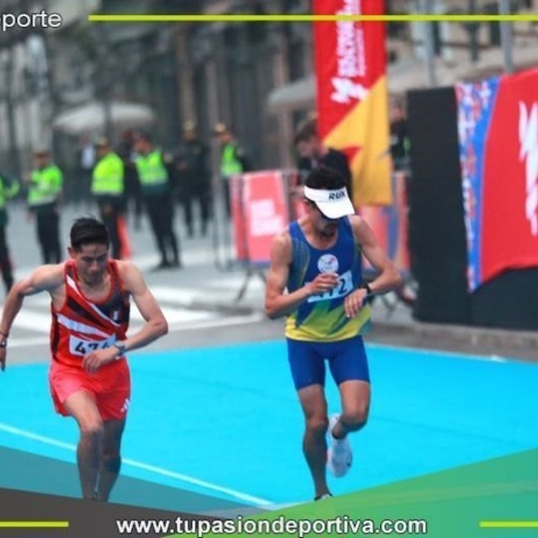 Primeras medallas: Cereceda y Ambrocio logran oro y plata para Perú en la maratón de los Bolivarianos