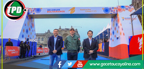 Presidente Jerí dio el banderazo de partida de la maratón 42K de los Bolivarianos