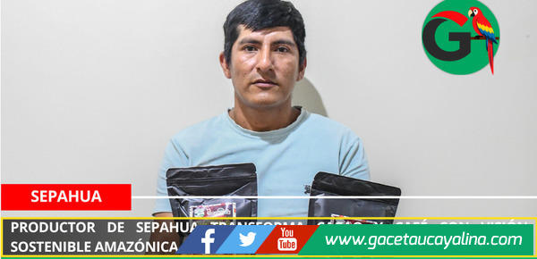 Productor de Sepahua transforma cacao y café con visión sostenible amazónica