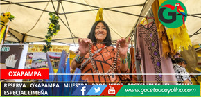 Reserva Oxapampa muestra productos sostenibles en feria especial limeña