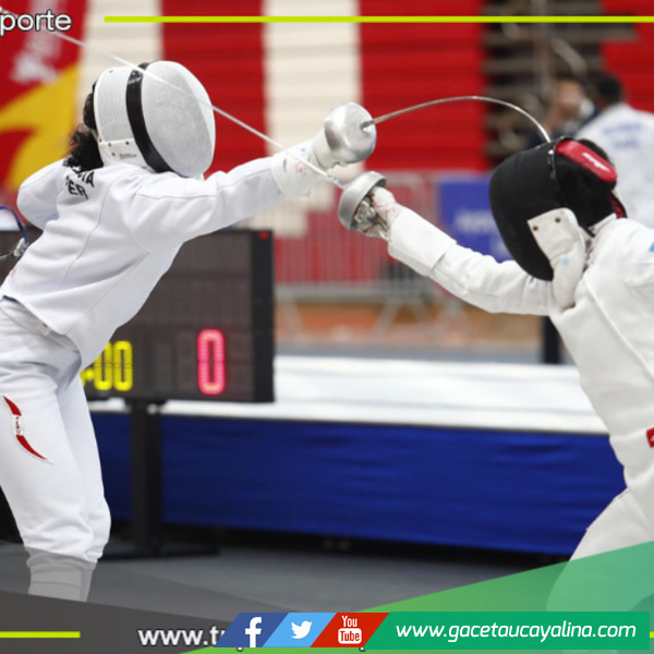 Esgrima peruana inició su participación en Juegos Bolivarianos Lima-Ayacucho 2025