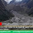 Aluvión en Cusco por caída de bloque de hielo afecta cultivos y puentes en Santa Teresa