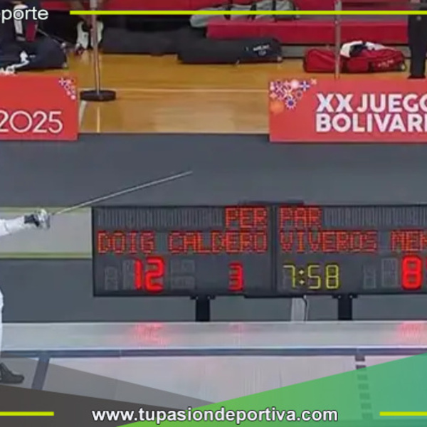 Doig obtiene oro en espada y eleva el medallero peruano