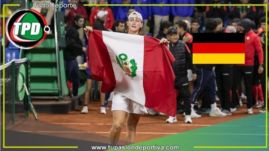 Perú enfrentará a Alemania de visita en la primera ronda de clasificación de la Copa Davis 2026