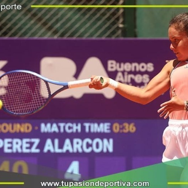 Lucciana Pérez inicia con triunfo su camino en el WTA 125 de Buenos Aires