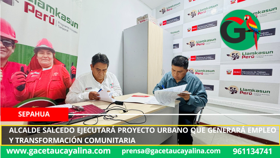 Alcalde Salcedo ejecutará proyecto urbano que generará empleo y transformación comunitaria