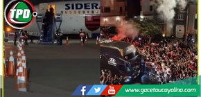 Flamengo llegó a Lima al ritmo de Los Destellos