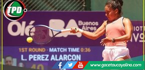 Lucciana Pérez inicia con triunfo su camino en el WTA 125 de Buenos Aires