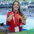 Rafaela Fernandini se corona campeona bolivariana y lidera cosecha de medallas en la natación