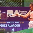 Lucciana Pérez inicia con triunfo su camino en el WTA 125 de Buenos Aires