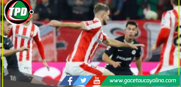 Andorra sufre empate en El Molinón por penalti en el 101′