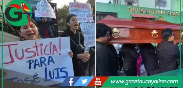 Protesta en Cusco por muerte de artesano en Saylla.