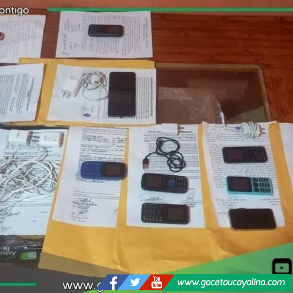 Fiscalía decomisa celulares y drogas durante requisa en penal de Iquitos.