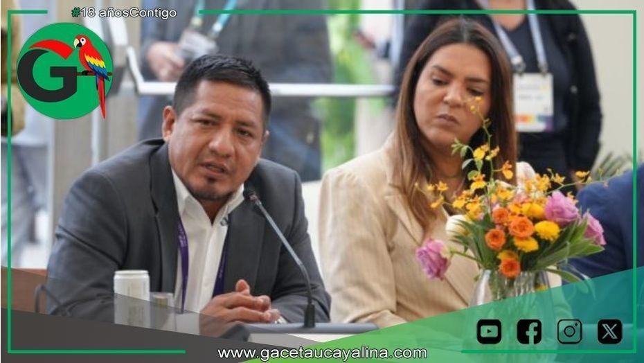 René Chávez promueve alianzas ambientales durante la COP30 en Brasil