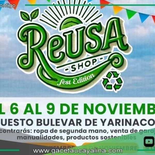 Yarinacocha impulsa feria ecológica con reciclaje, reutilización y conciencia ciudadana