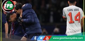 Doblete de Luis Díaz acaba en expulsión tras entrada polémica