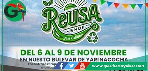 Yarinacocha impulsa feria ecológica con reciclaje, reutilización y conciencia ciudadana