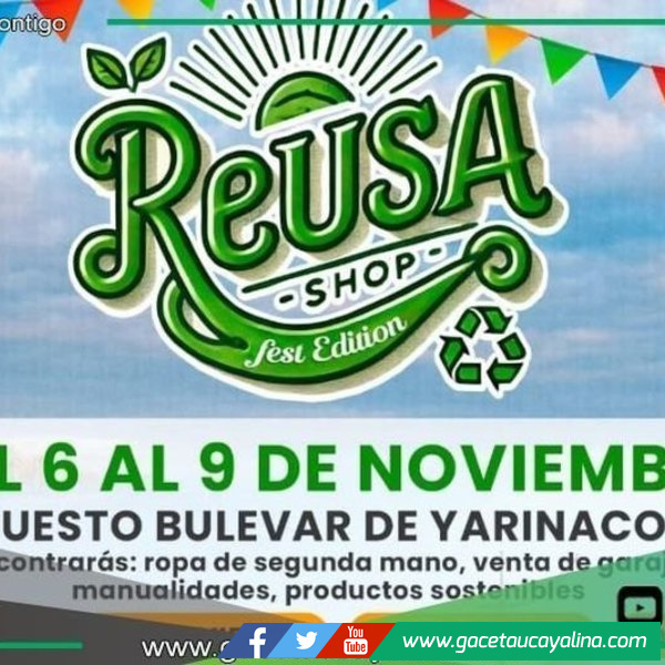 Yarinacocha impulsa feria ecológica con reciclaje, reutilización y conciencia ciudadana