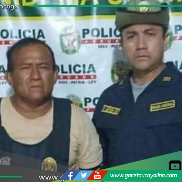 Detienen a regidor de Manantay acusado de tala ilegal en Yarinacocha