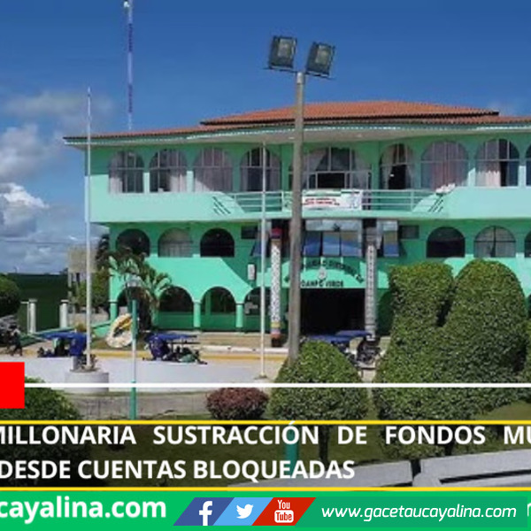 Denuncian millonaria sustracción de fondos municipales en Campo Verde desde cuentas bloqueadas