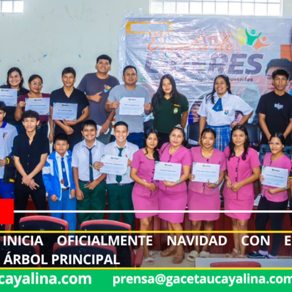 Contamana clausura Escuela de Líderes impulsando crecimiento juvenil y participación ciudadana