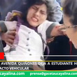Accidente en avenida Quiñones deja a estudiante loretana herida tras violento impacto vehicular.